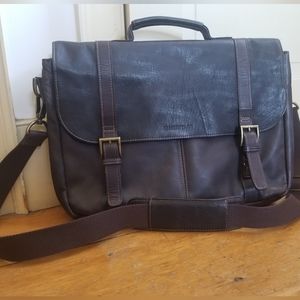Heritage genuine leather briefcase